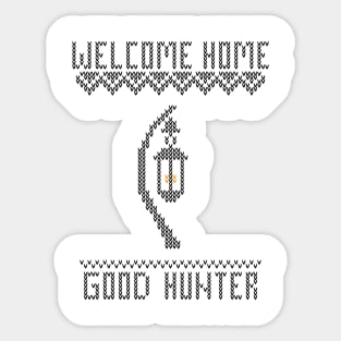 Bloodborne Christmas Sweater Sticker